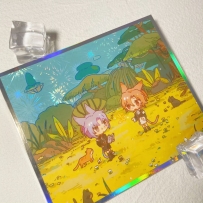 【色纸】烫透明烟花/oc